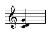 Csus2 chord score